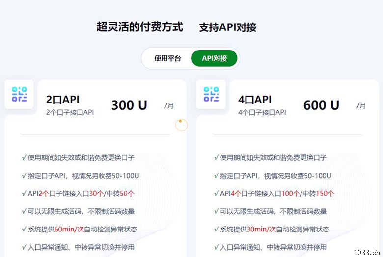 Kuantan防封域名防红API接口可对接各类需要防封域名系统平台